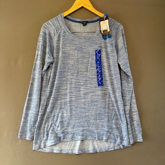 NWT Champion Elite Women’s Stretch Pullover Size Large Rayon Blend Blue Color - Picture 1 of 12